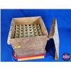Image 3 : Wood Egg Crate (Stamped: Mfd. by Thorkelsson Ltd. The Master Box-Makers Winnipeg, Canada) (c/w Trays