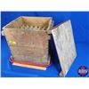 Image 4 : Wood Egg Crate (Stamped: Mfd. by Thorkelsson Ltd. The Master Box-Makers Winnipeg, Canada) (c/w Trays