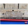Image 6 : Wood Egg Crate (Stamped: Mfd. by Thorkelsson Ltd. The Master Box-Makers Winnipeg, Canada) (c/w Trays