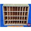 Image 5 : Store Display Storage Cabinet "PUTNAM FADELESS DYES-TINTS" (14-3/4"H x 18-3/4"W x 6-1/4"D) (SEE PICS