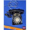Image 3 : Desktop Rotary Phone (Black) (Northern Telecom Patented 1968-1970) (5" x 8"W x 9"D) (SEE PICS!)