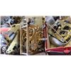 Image 4 : CLOCK Works Collection : Parts & Pieces (Very Large Assortment with Wood Crate) (Crate Measures: 12-