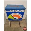 Image 5 : Service Station TRIDON Storage Display Cart "Wipers That Wipe" (40"H x 22"W x 16-1/4"D) (SEE PICS!)