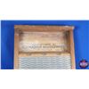 Image 2 : "EMPIRE Waverly by Canadian Woodware" Washboard (24"H x 12"W x 3-1/2"D) (SEE PICS!)