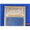 Image 2 : "THE JASPER by Western Broom & Woodenware Ltd." Washboard (24"H x 12-1/4"W x 2-1/4"D) (SEE PICS!)