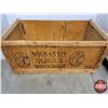 Image 4 : WABASSO FABRICS Wood Crate "Made in Canada" (18"H x 33"W x 22"D) (SEE PICS!)