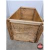 Image 6 : WABASSO FABRICS Wood Crate "Made in Canada" (18"H x 33"W x 22"D) (SEE PICS!)