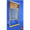 Image 3 : "L.S.B." Washboard (23-3/4"H x 11-3/4"W x 2-1/2"D) (SEE PICS!)