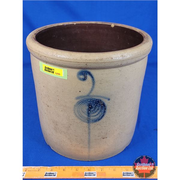 Red Wing Stoneware 2 Gallon Crock "Bee Sting" (9-3/4"H x 10"Dia) (SEE PICS!)