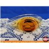 Image 6 : Chalet Glass Style Décor Bowl (7"H x 8-1/2"W x 3"D) (SEE PICS!)