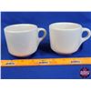 Image 3 : Medalta Hotel China Mugs (2) (3"H x 3-1/4"Dia) (SEE PICS!)