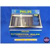 Image 2 : Store Display Storage Bin "PHILIPS AUTOMOTIVE BULBS" (c/w Bulbs) (13"H x 16"W x 8-1/4"D) (SEE PICS!)