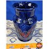 Image 5 : Medalta Potteries Vase (Royal Blue) (7-5/8"H) (SEE PICS!)