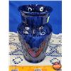 Image 6 : Medalta Potteries Vase (Royal Blue) (7-5/8"H) (SEE PICS!)