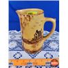 Image 1 : Medalta Potteries Pitcher (Dutch House / Windmill) (7-1/8"H) (SEE PICS!)