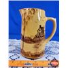 Image 3 : Medalta Potteries Pitcher (Dutch House / Windmill) (7-1/8"H) (SEE PICS!)