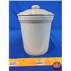 Image 3 : Medalta Potteries Crock with Lid 1/4 Gallon (Measures with Lid 6-1/2"H x 5-1/4"Dia) (SEE PICS!)