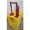 Image 1 : Restored Gilbert & Barker Mfg. Co. Service Station Oil Lubester (Self Measuring Pump) "RED HEAD" Dec