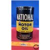 Image 2 : NATIONAL Motor Oil Tin "Canadian Oil Companies Limited" (7"H x 4"Dia) (SEE PICS!)