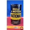 Image 4 : NATIONAL Motor Oil Tin "Canadian Oil Companies Limited" (7"H x 4"Dia) (SEE PICS!)