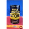 Image 5 : NATIONAL Motor Oil Tin "Canadian Oil Companies Limited" (7"H x 4"Dia) (SEE PICS!)