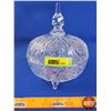 Image 1 : Clear Glass Footed Candy Dish w/Lid (8"H) (SEE PICS!)