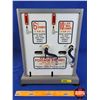 Image 1 : Vending Machine "Buy Sanitary Postage Stamps" (6 Cent & 10 Cent Air Mail) (w/Keys) (14"H x 10-1/4"W 