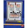 Image 2 : Vending Machine "Buy Sanitary Postage Stamps" (6 Cent & 10 Cent Air Mail) (w/Keys) (14"H x 10-1/4"W 