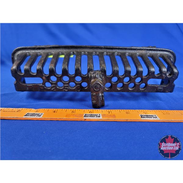 Cast Iron Twine Guide (3-1/2"H x 12"W x 2-1/2"D) (SEE PICS!)