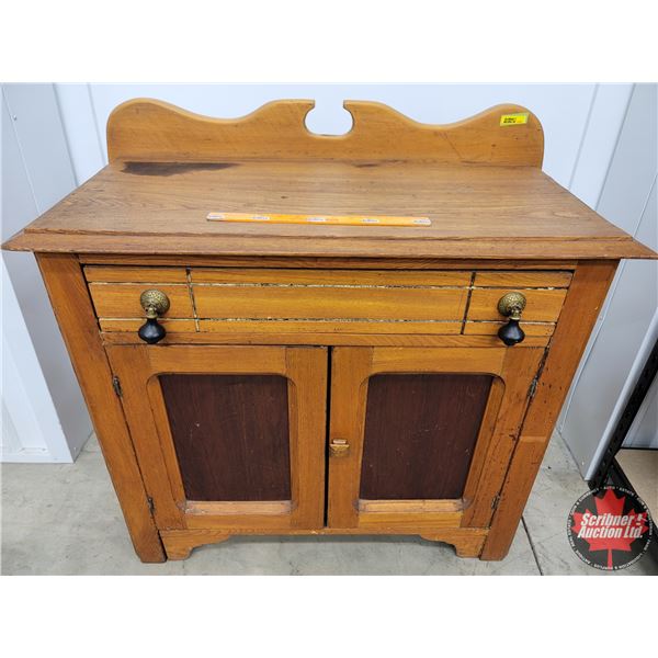 Washstand Cupboard (33"H x 33"W x 17"D) (SEE PICS!)