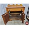 Image 4 : Washstand Cupboard (33"H x 33"W x 17"D) (SEE PICS!)