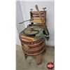 Image 3 : "RED STAR" Barrel Style Washing Machine (Beatty Bros Limited) & "211 Supreme CP" Washer Wringer
