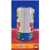 Image 5 : OIL TIN: WHITE ROSE ULTRA MOTOR OIL (FULL) (6-1/2"H x 4"Dia) (SEE PICS!)