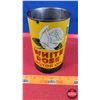 Image 1 : OIL TIN: WHITE ROSE MOTOR OIL (6-1/2"H x 4"Dia) (SEE PICS!)