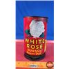Image 2 : OIL TIN: WHITE ROSE DURSOL HEAVY DUTY MOTOR OIL (FULL) (6-1/2"H x 4"Dia) (SEE PICS!)