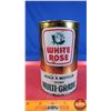Image 4 : OIL TIN: WHITE ROSE ULTRA MULTI-GRADE MOTOR OIL (6-1/2"H x 4"Dia) (SEE PICS!)