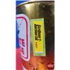 Image 8 : OIL TIN: WHITE ROSE ULTRA MULTI-GRADE MOTOR OIL (6-1/2"H x 4"Dia) (SEE PICS!)
