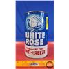 Image 2 : OIL TIN: WHITE ROSE Anti-Freeze (6-1/2"H x 4"Dia) (SEE PICS!)