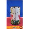 Image 5 : OIL TIN: WHITE ROSE ULTRA MOTOR OIL (6-1/2"H x 4"Dia) (SEE PICS!)