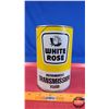 Image 2 : OIL TIN: WHITE ROSE Transmission Fluid (Cardboard) (6-1/2"H x 4"Dia) (SEE PICS!)