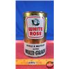 Image 2 : OIL TIN: WHITE ROSE ULTRA MULTI-GRADE MOTOR OIL (6-1/2"H x 4"Dia) (SEE PICS!)
