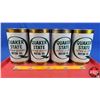 Image 2 : OIL TINS (4): QUAKER STATE Super Blend Motor Oil (6-1/2"H x 4"Dia) (SEE PICS!)