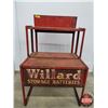 Image 2 : WILLARD STORAGE BATTERIES Store Display Rack (34"H x 22-1/2"W x 16"D) (SEE PICS!)