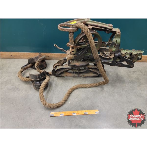 BEATTY BROS LIMITED Hay Loft Winch (SEE PICS!)