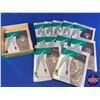 Image 2 : Vintage Unopened (NEW OLD STOCK) Hosiery/Stockings/Nylons (2 Boxes = 24 Pkgs) (Box Measures 10"H x 7