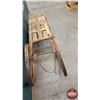 Image 3 : Vintage Wooden Sledge / Pack Sleigh (19"H x 16"W x 54"D) (SEE PICS!)