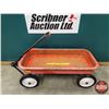 Image 3 : Red Wagon (14-1/2"H x 17-1/2"W x 36"D Measured without Handle) (SEE PICS!)