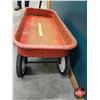 Image 5 : Red Wagon (14-1/2"H x 17-1/2"W x 36"D Measured without Handle) (SEE PICS!)