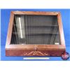 Image 1 : Counter Top Graduated Locking Display Cabinet (23-1/2"H x 29-3/4"W x 15"D) (SEE PICS!)