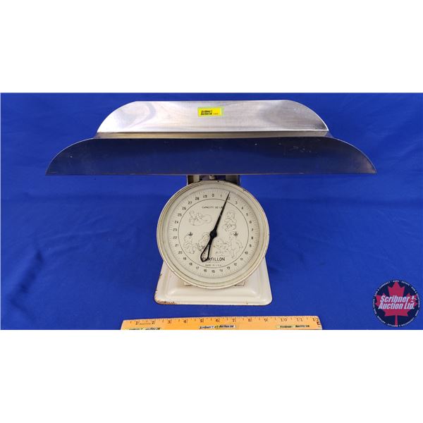 "CHATILLON" Baby Scale (Capacity 30 LBS) (11-1/2"H x 18"W x 10-1/2"D) (SEE PICS!)